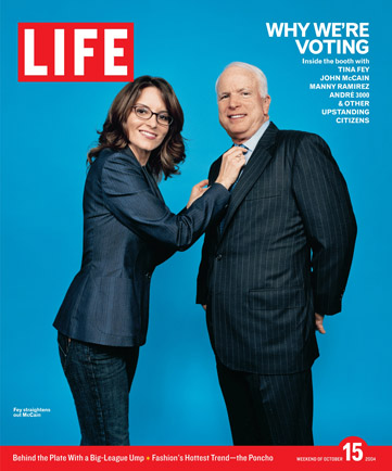 Real Fey-McCain Life Magazine cover from 2004.
