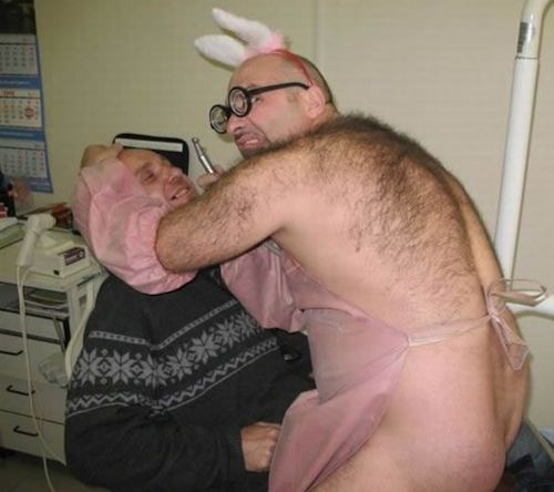 Who said going to the dentist was traumatizing? Who said going to the dentist was traumatizing?